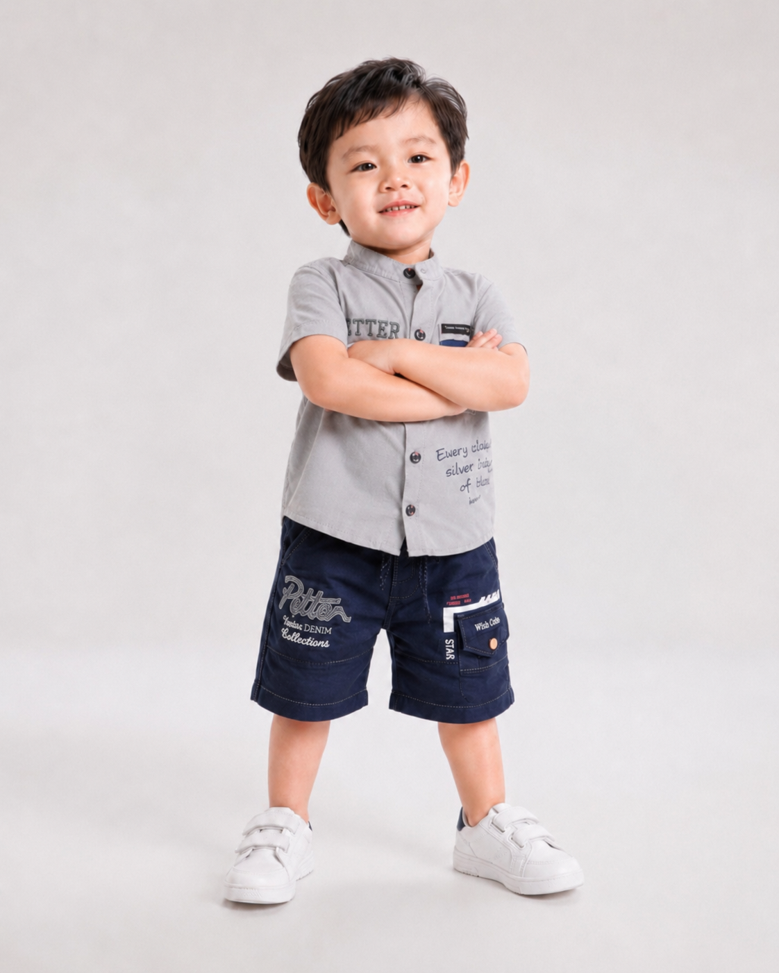 Toddler Boys Summer Outfit Set