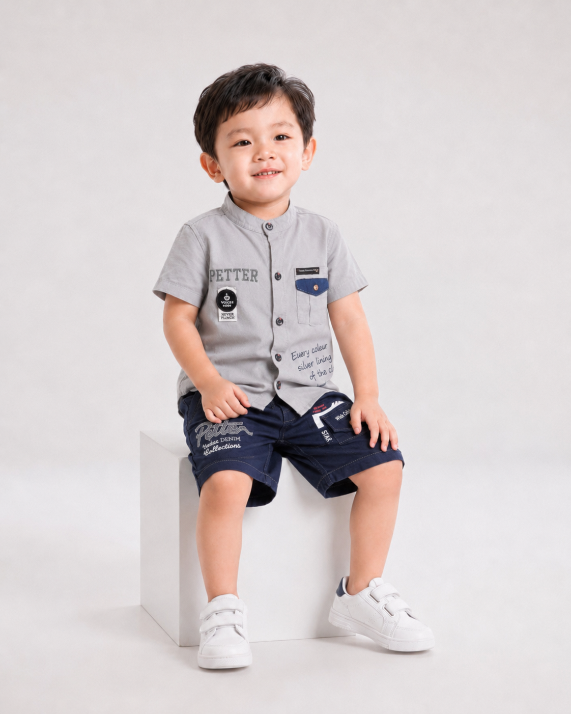Toddler Boys Summer Outfit Set