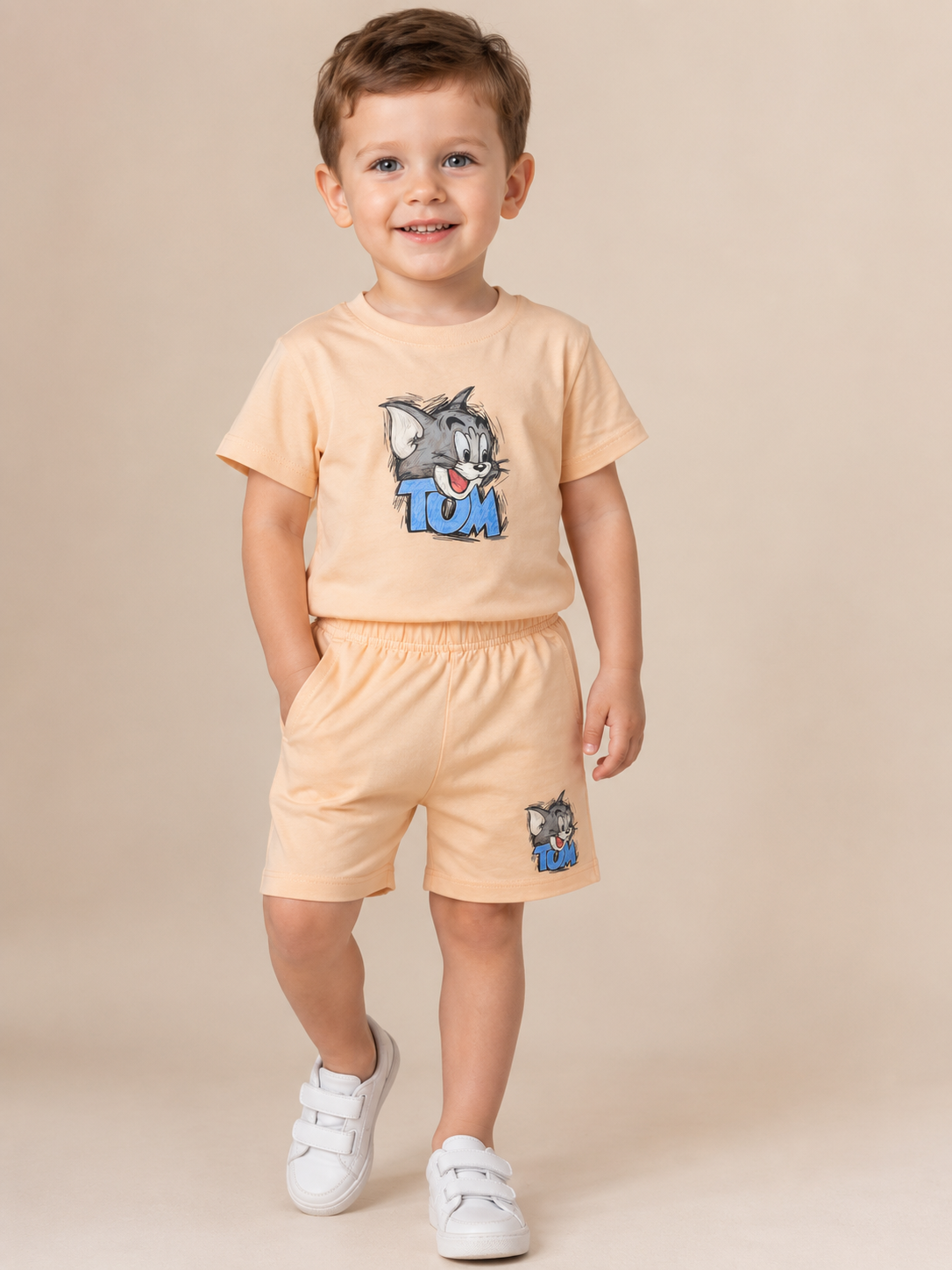 Boys Premium Tom & Jerry Printed Co-Ord Set