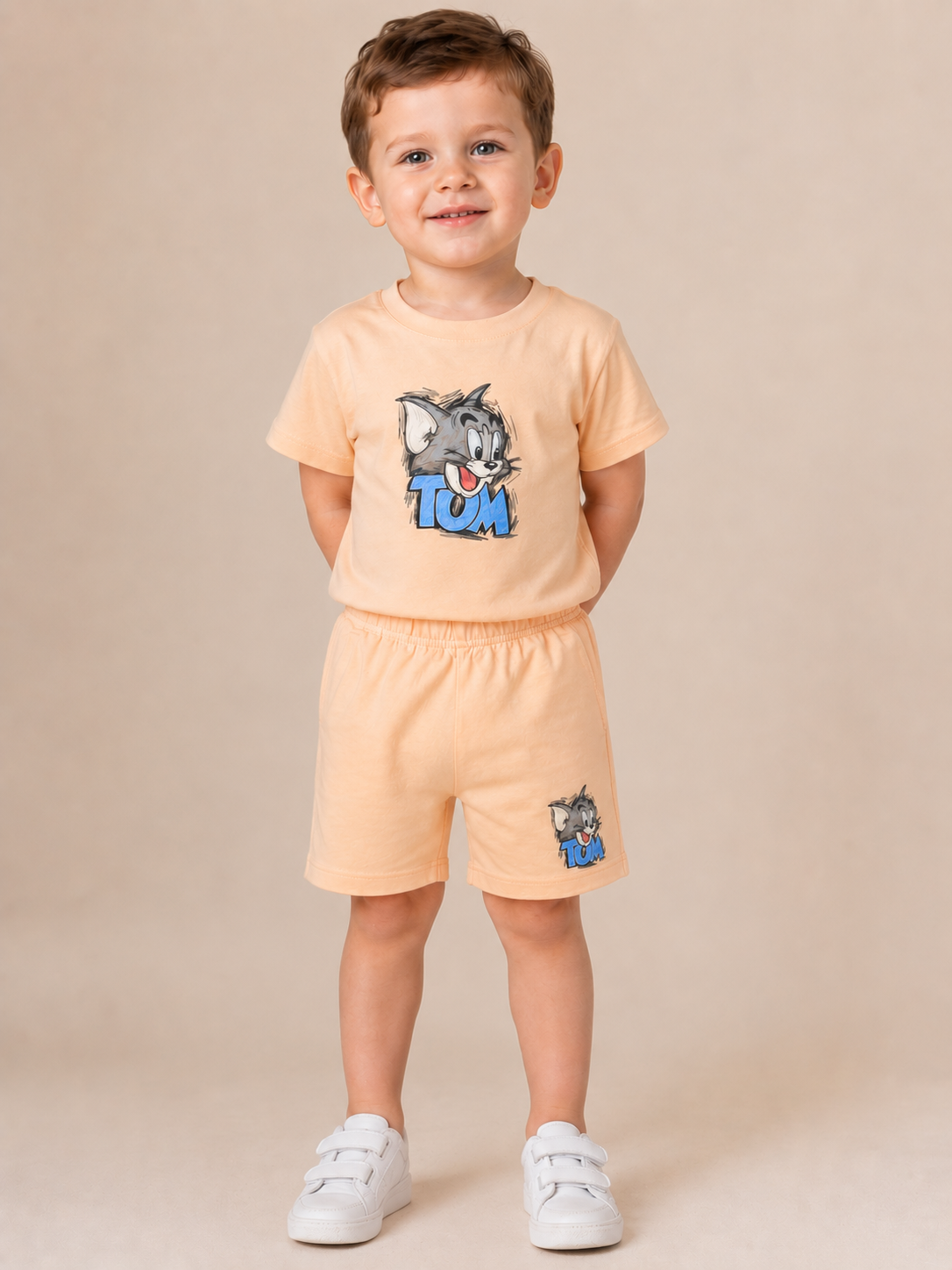 Boys Premium Tom & Jerry Printed Co-Ord Set