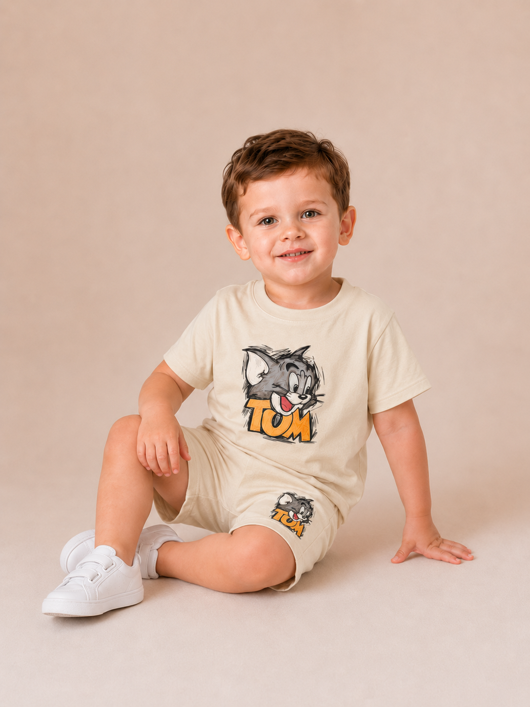 Boys Premium Tom & Jerry Printed Co-Ord Set