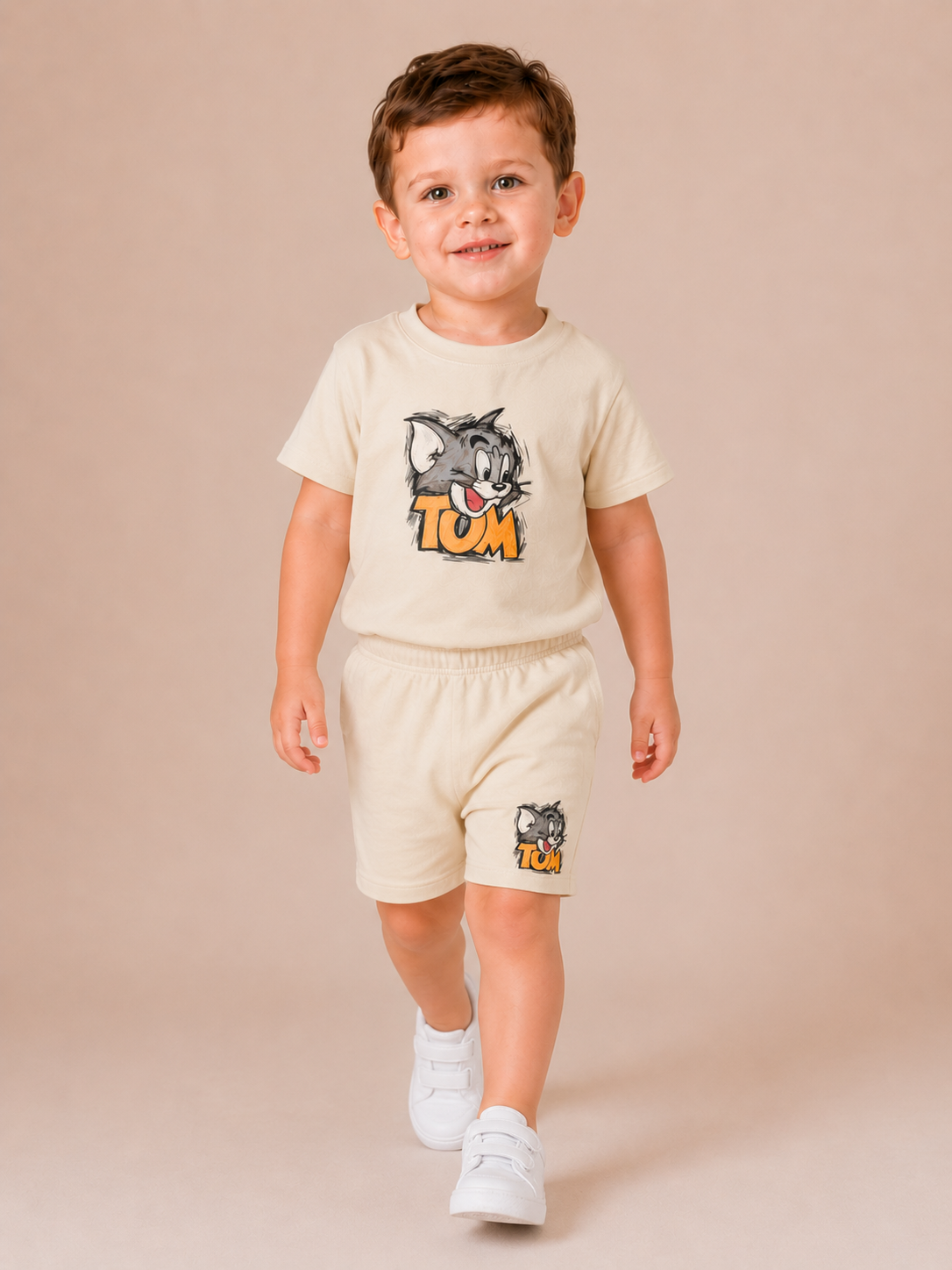 Boys Premium Tom & Jerry Printed Co-Ord Set
