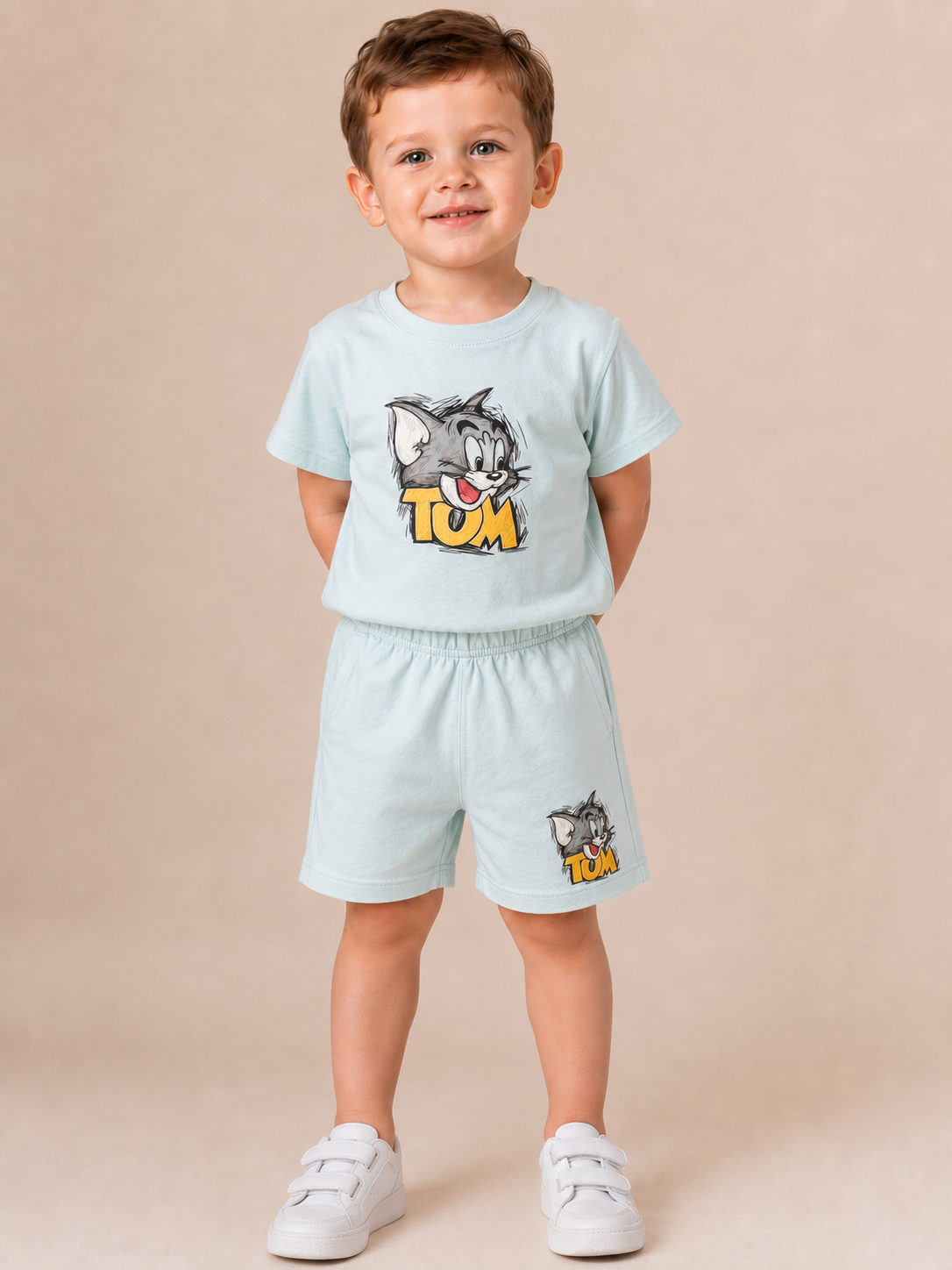 Boys Premium Tom & Jerry Printed Co-Ord Set