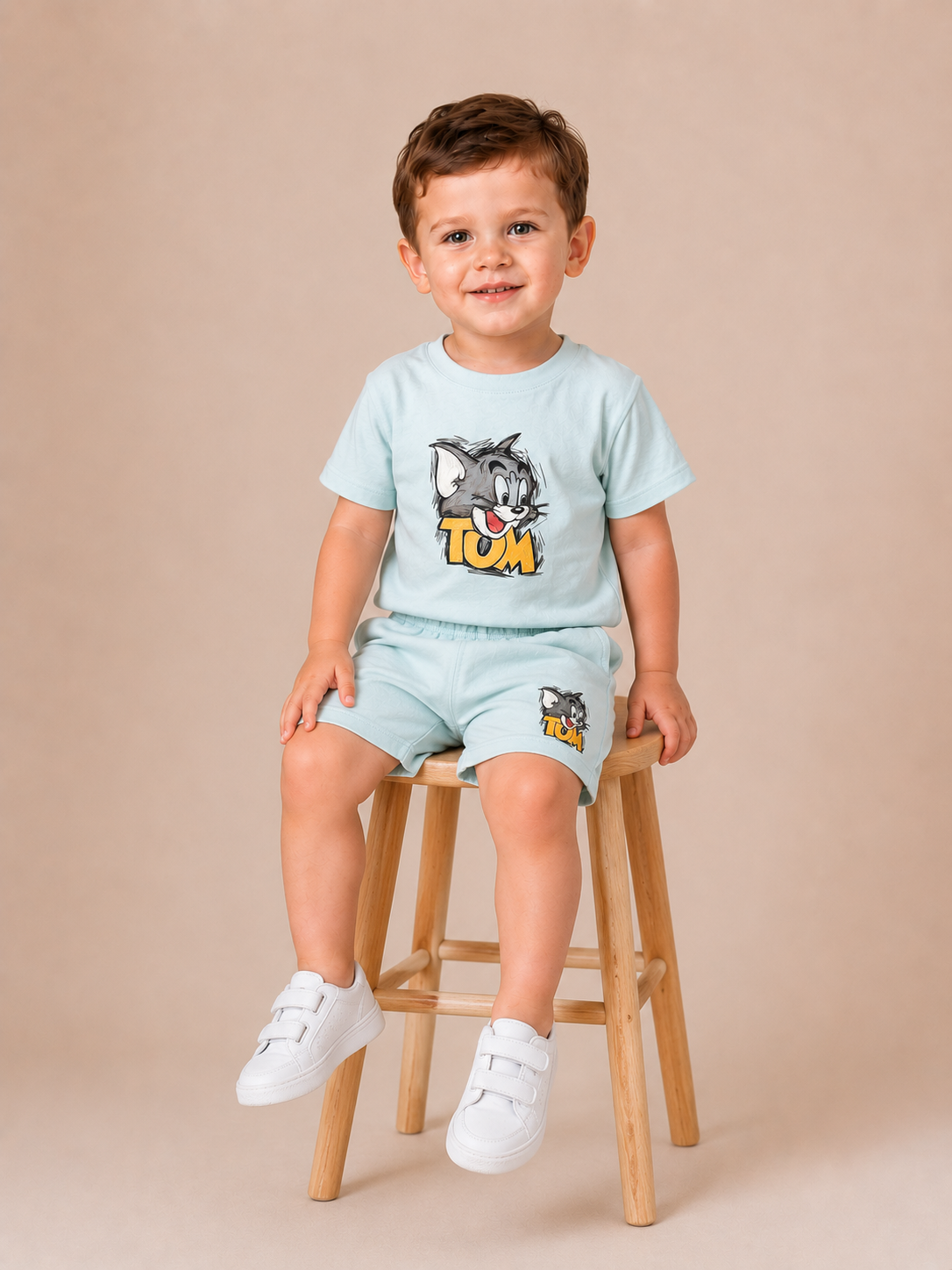 Boys Premium Tom & Jerry Printed Co-Ord Set